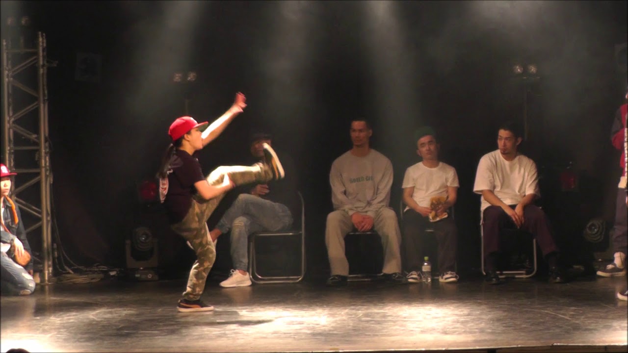 【GATE VOL.35】FREE STYLE SOLO BATTLE 決勝(Miss Twiggz VS REI)