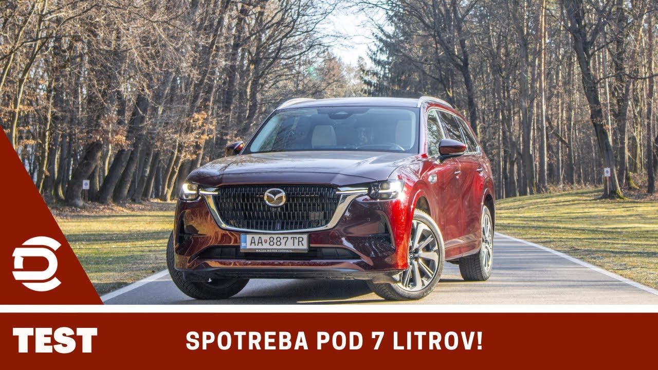 Toto auto je FANTASTICKÉ! 2025 Mazda CX-80 3.3 e-Skyactiv D 4x4 TEST - Dominiccars.sk