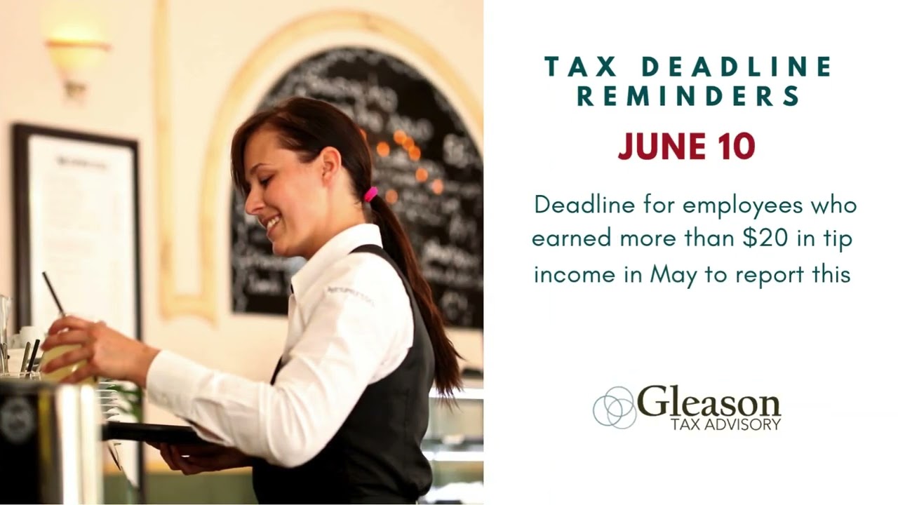 June Tax Deadline Reminders