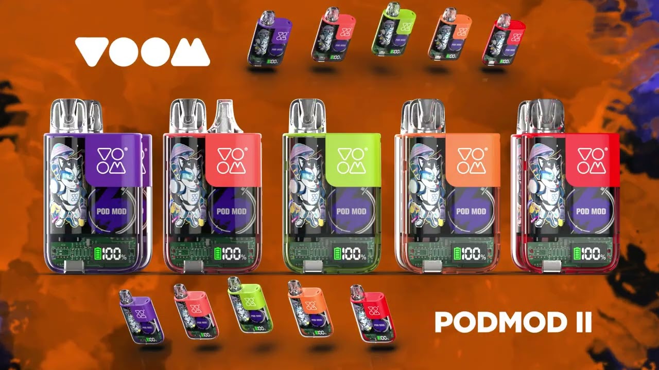 VOOM PodMod II Replaceable and Refillable Pod Vape