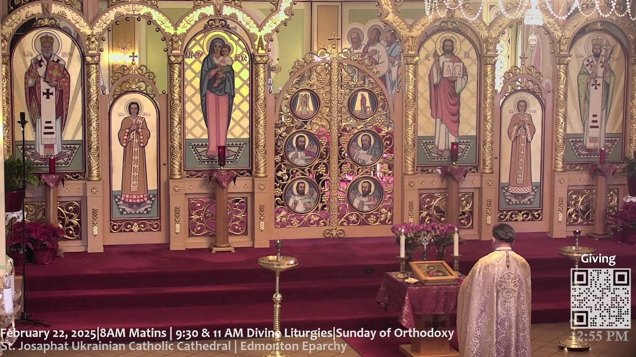 February 22, 2025|8AM Matins | 9:30 & 11 AM Divine Liturgies|Sunday of Orthodoxy