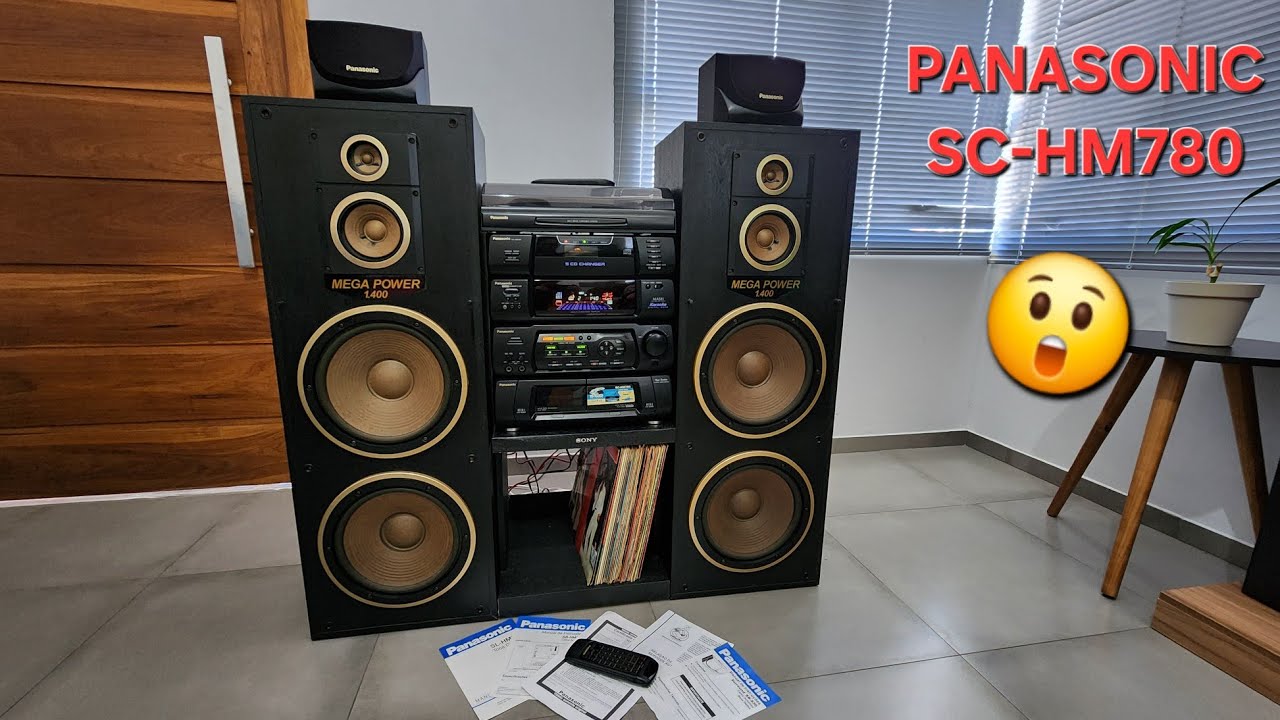 RARIDADE PANASONIC SC-HM780 ZERADO!! #hm780