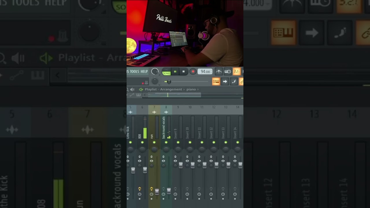 how to make beats for Lithe ⛓️&zwj;💥 #typebeat #flstudio #flstudiotutorial #trending