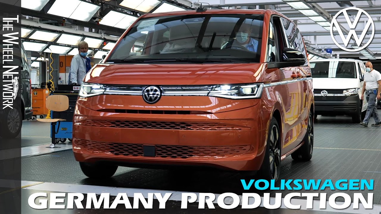 Volkswagen Multivan Production in Germany (2022 VW Multivan T7)