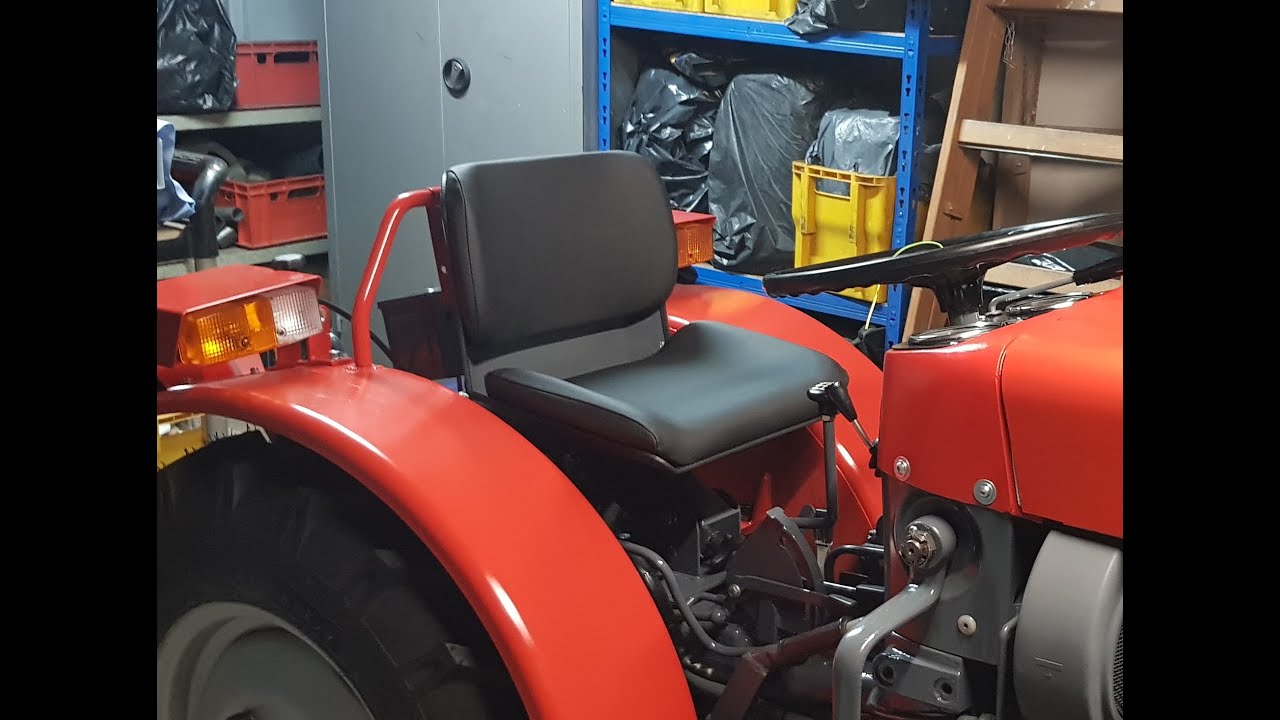 Eicher Schmalspurschlepper Gesundheitssitz System Brendel / Massey Ferguson MF132a / Eicher 3714