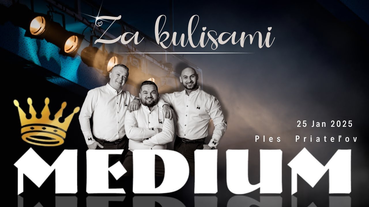 Víkend s kapelou MEDIUM - Ples Priateľov