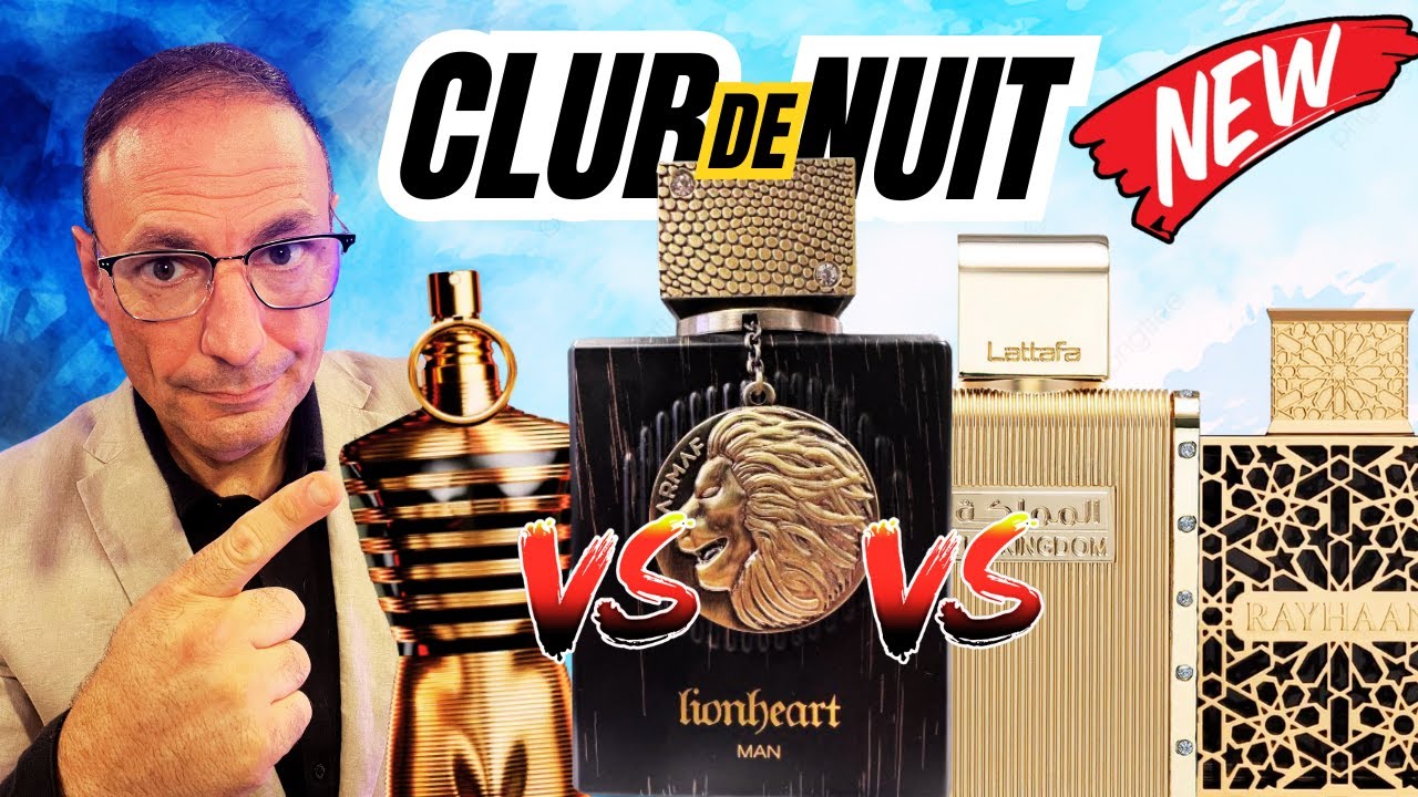 CLONES de Le Male ELIXIR | NUEVA Club de Nuit LIONHEART VS Lattafa The Kingdom VS Rayhaan Elixir
