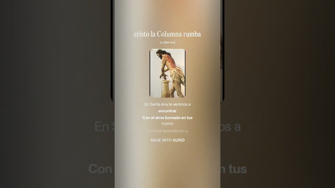 cristo de la Columna (jumilla) versión flamenca 