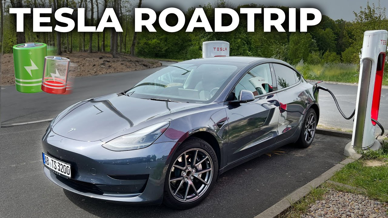 Tesla Roadtrip zum Cybertruck Event nach Berlin (1136km)