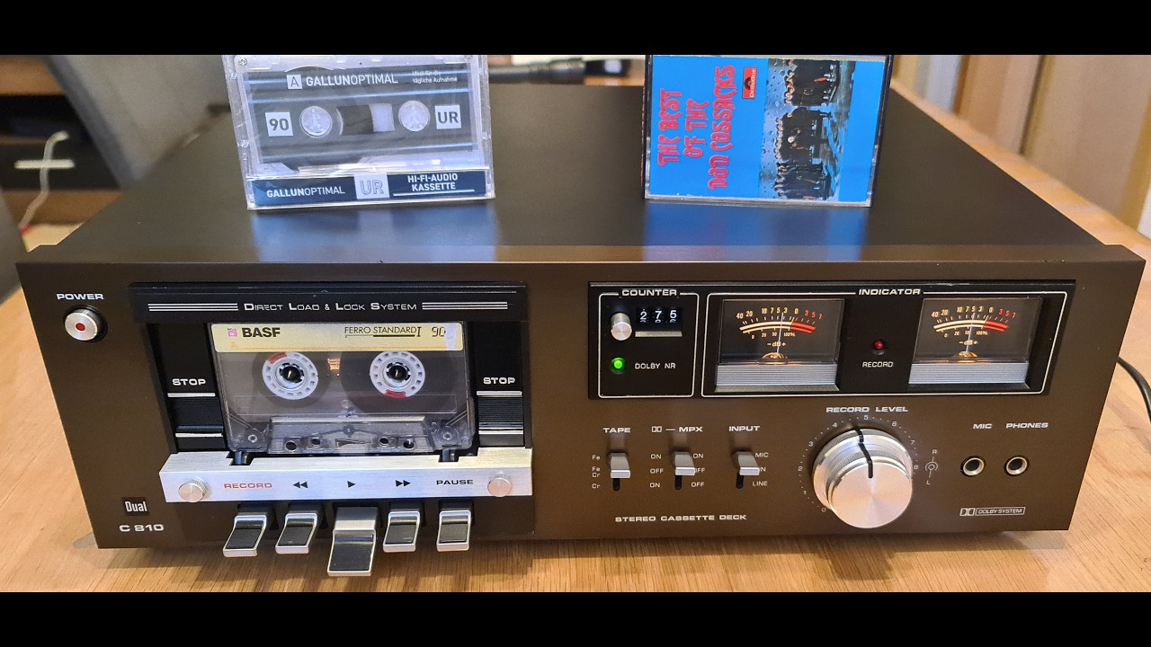 Dual C 810 HIFI Stereo Cassette Deck(2)