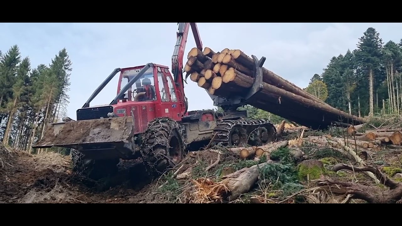 Camox G275 6 roues #logging #excavator #tracteur #debardage #forestry #forester #debusqueur#loggers