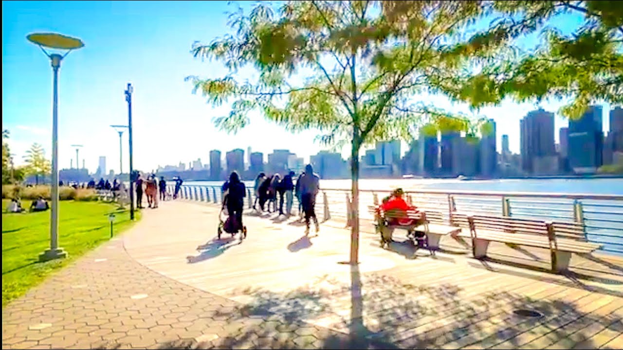 New York&mdash;The Best Views of Manhattan Skyline&mdash;from Queens | 4K |