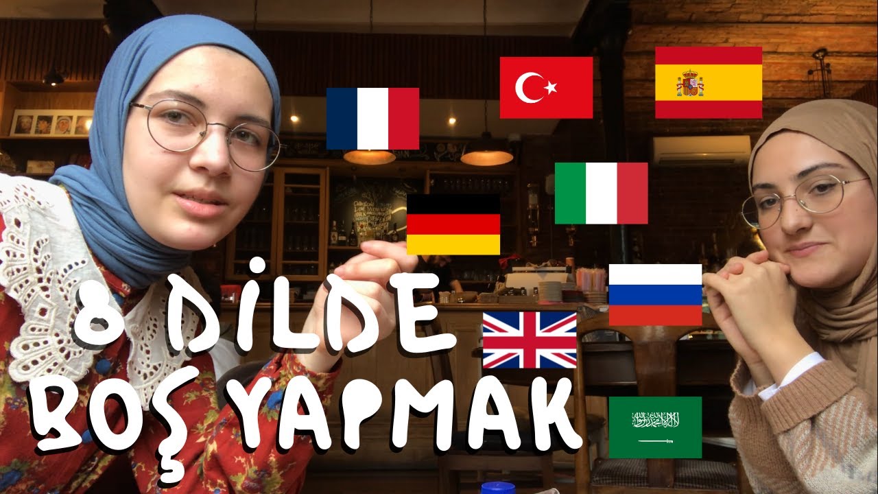 2 turkish polyglots chatting in 8 languages (eng sub) w/@resturio