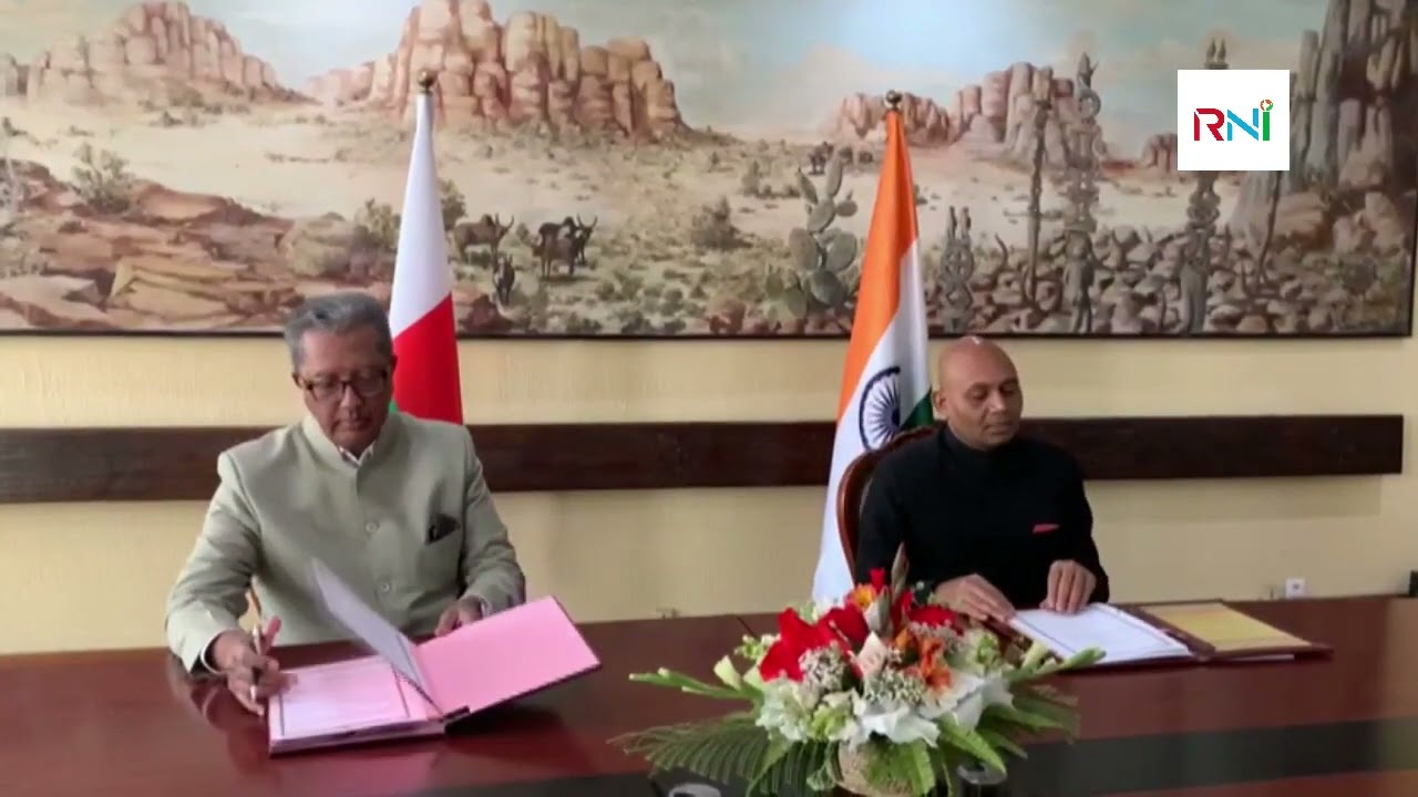 India, Madagascar sign MoU on training of diplomats