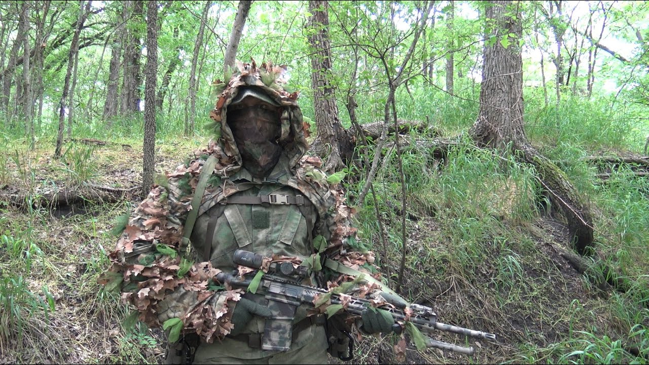 Individual Concealment - KMCS Ghillie Cobra Hood & Pack Cover