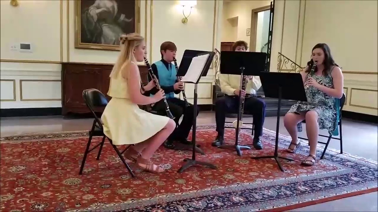 Louisiana State University's Stately Oak Quartet performing Ave Maria