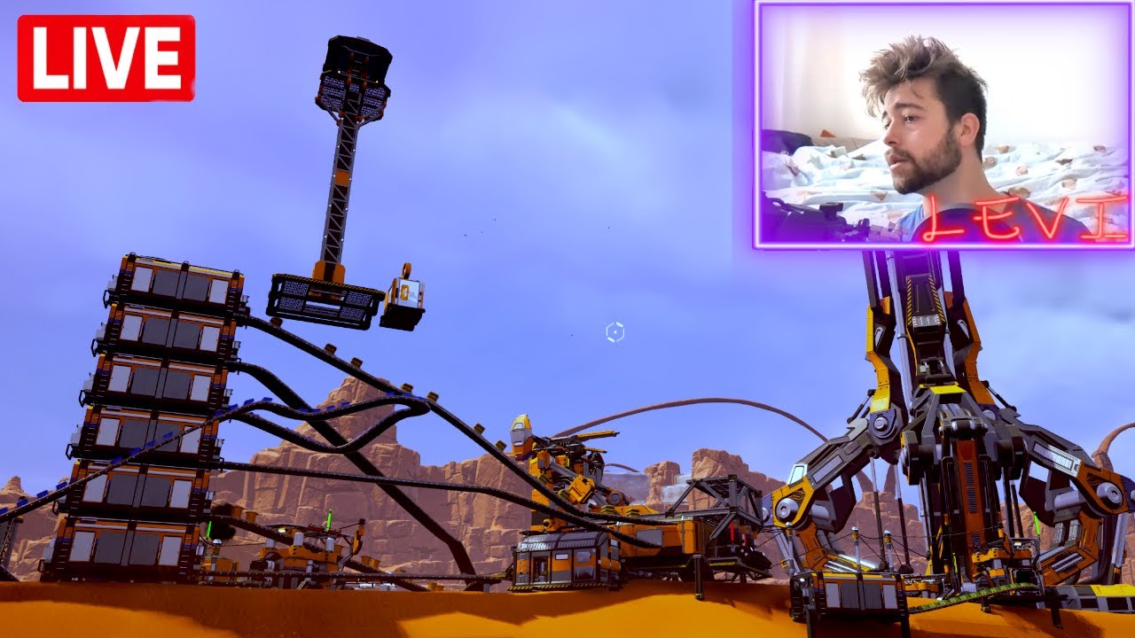 Expanding My MEGA Factory in Satisfactory LIVE! 🚀 | The Madness Never Ends!