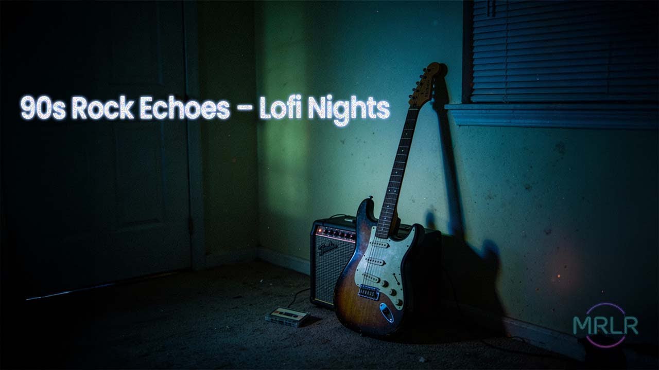 90s Rock Echoes – Lofi Nights | Dark 90s Rock Mood for Late Night