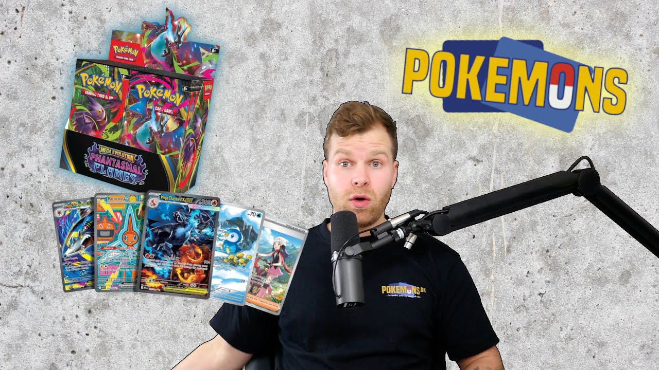🔥Pokemons.dk &aring;bner Pok&eacute;mon Phantasmal Flames!🔥