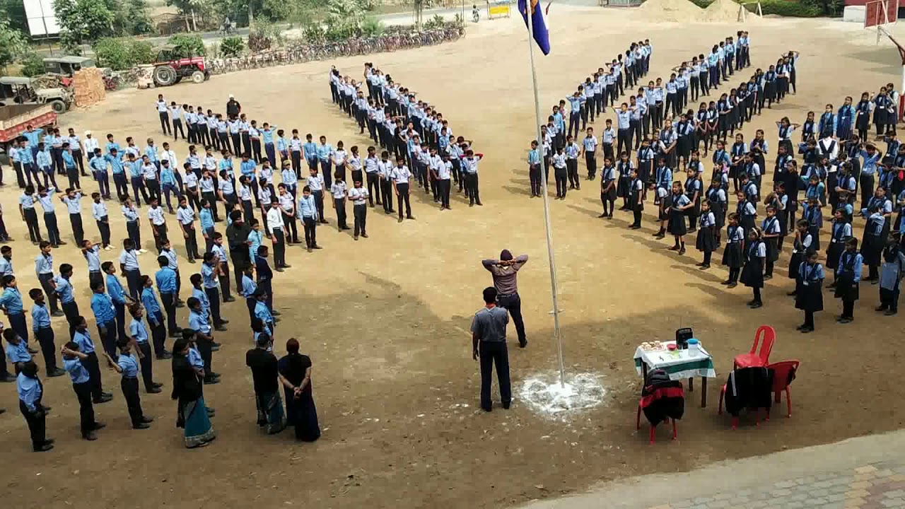 Training of Scouts & Guides in Scout Guide Camp in Gyan Kunj Academy