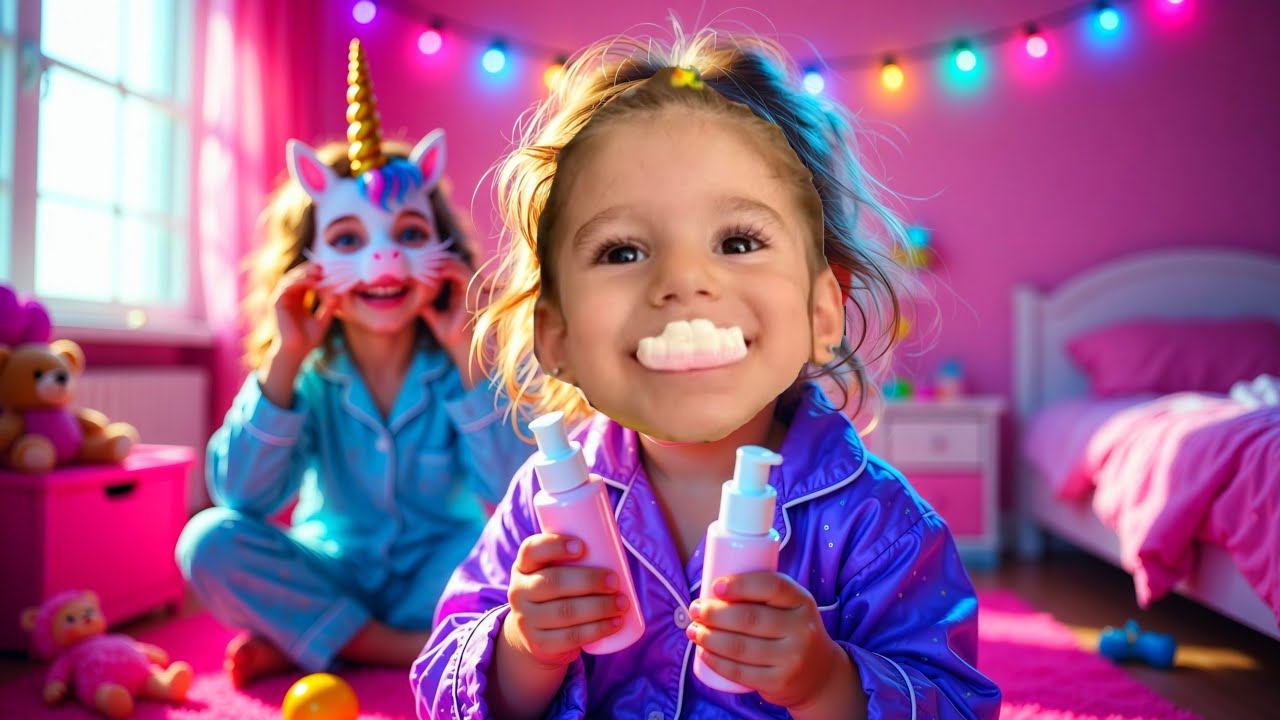 EVA UNICORN CİLT BAKIMI YAPIYOR🩷 KIZ OYUNLARI VE KIZ VİDEOLARI 