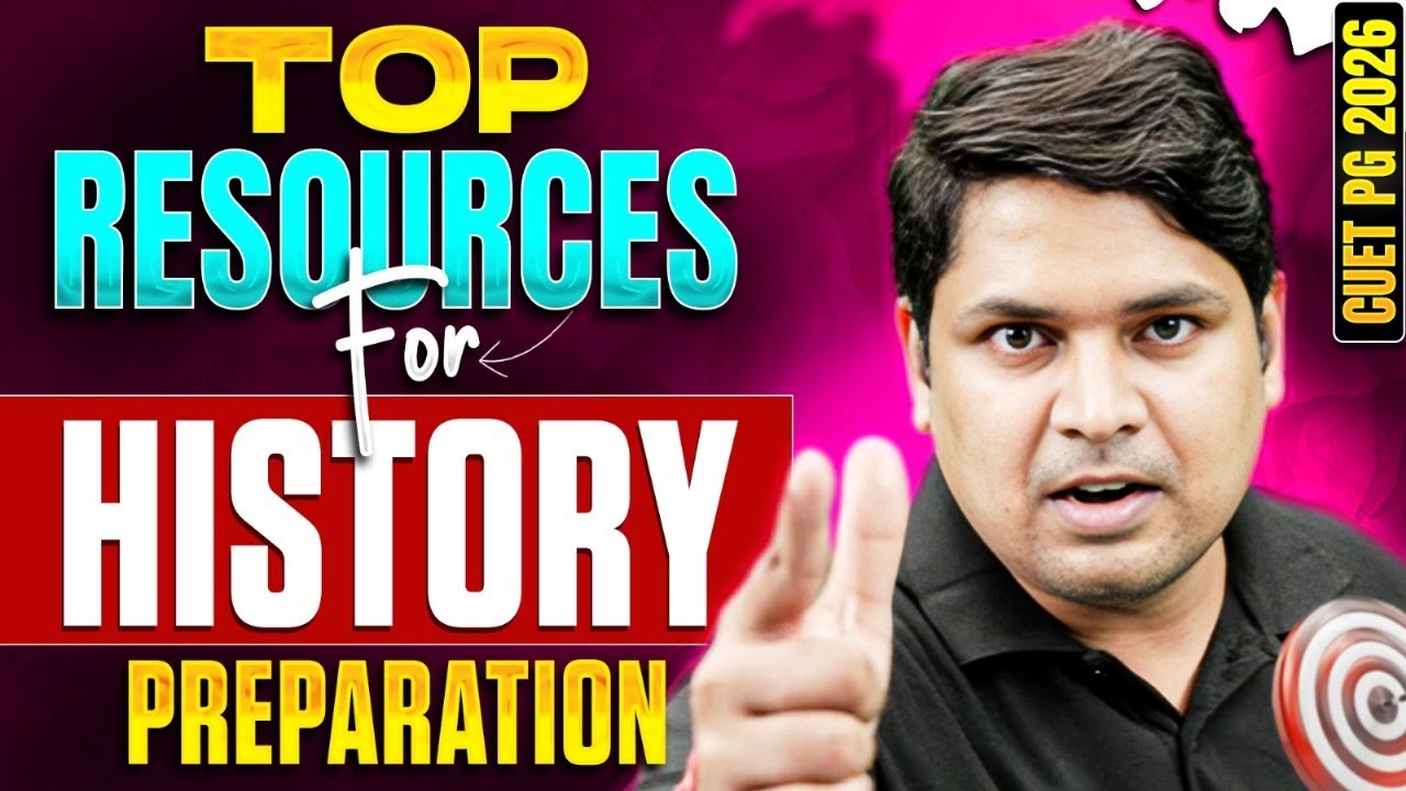 Top Resources for CUET PG History 2026 | Best Books, Notes & Strategy to Score 200+ | PW CUET PG