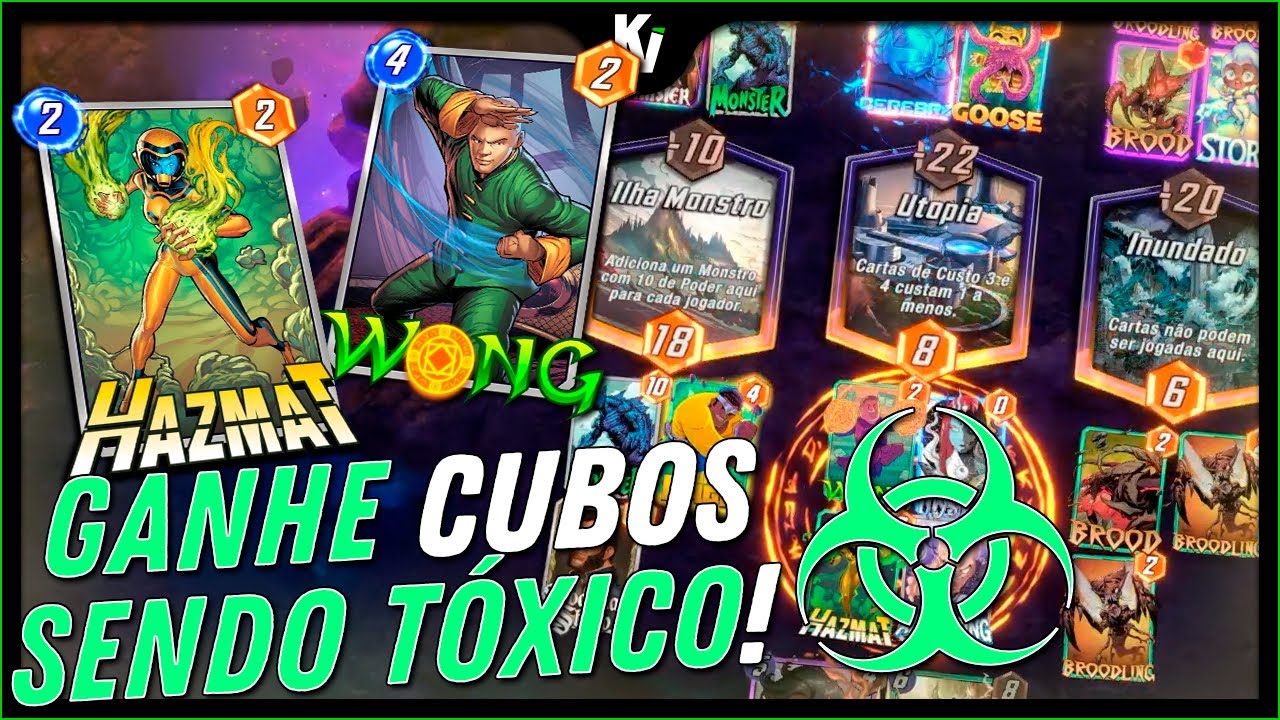 ESSE DECK TEM OS COMBOS MAIS T&Oacute;XICOS DO JOGO! TILTE SEU ADVERS&Aacute;RIO E GANHE CUBOS! | MARVEL SNAP