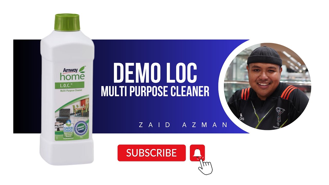 DEMO LOC MULTI PURPOSE CLEANER AMWAY