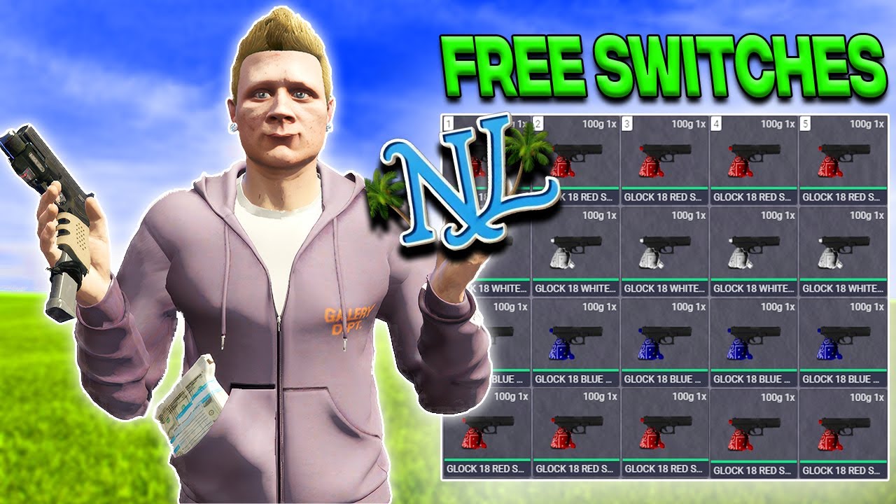 I Gave Away RARE Guns in New Leaf... Gta RP