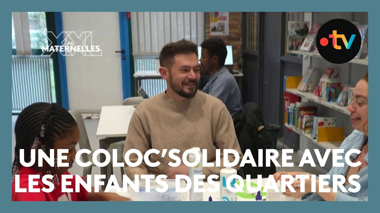 Une coloc’solidaire atypique  - Les Maternelles XXL