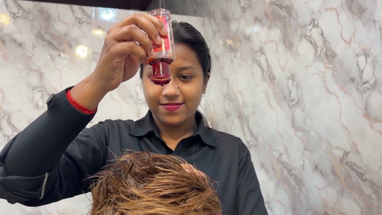 ASMR RELAXING FULL HEAD MASSAGE BY LADY HAIRDRESSER || ASMR MASSAGE 