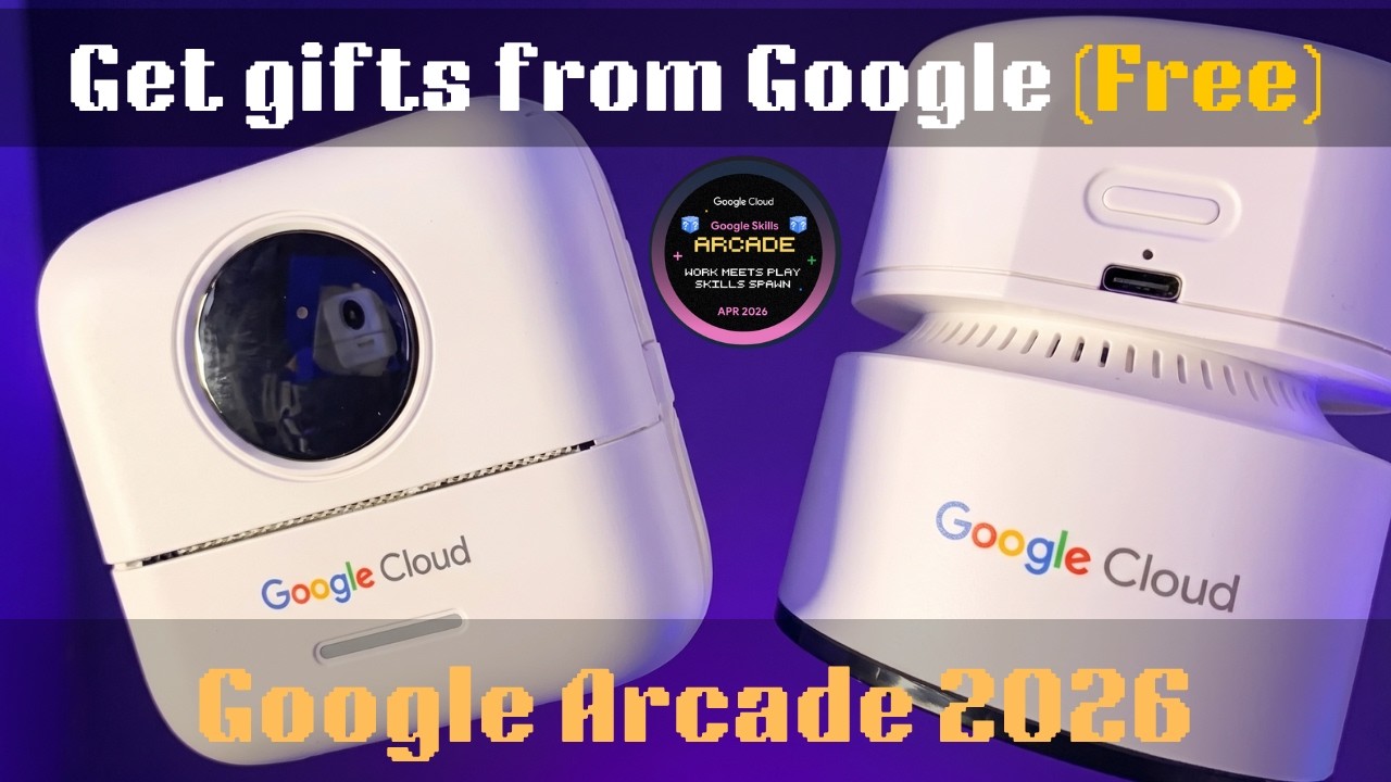Get Free Gits from Google | Google Cloud Arcade Facilitator Program 2026 | Links in Description
