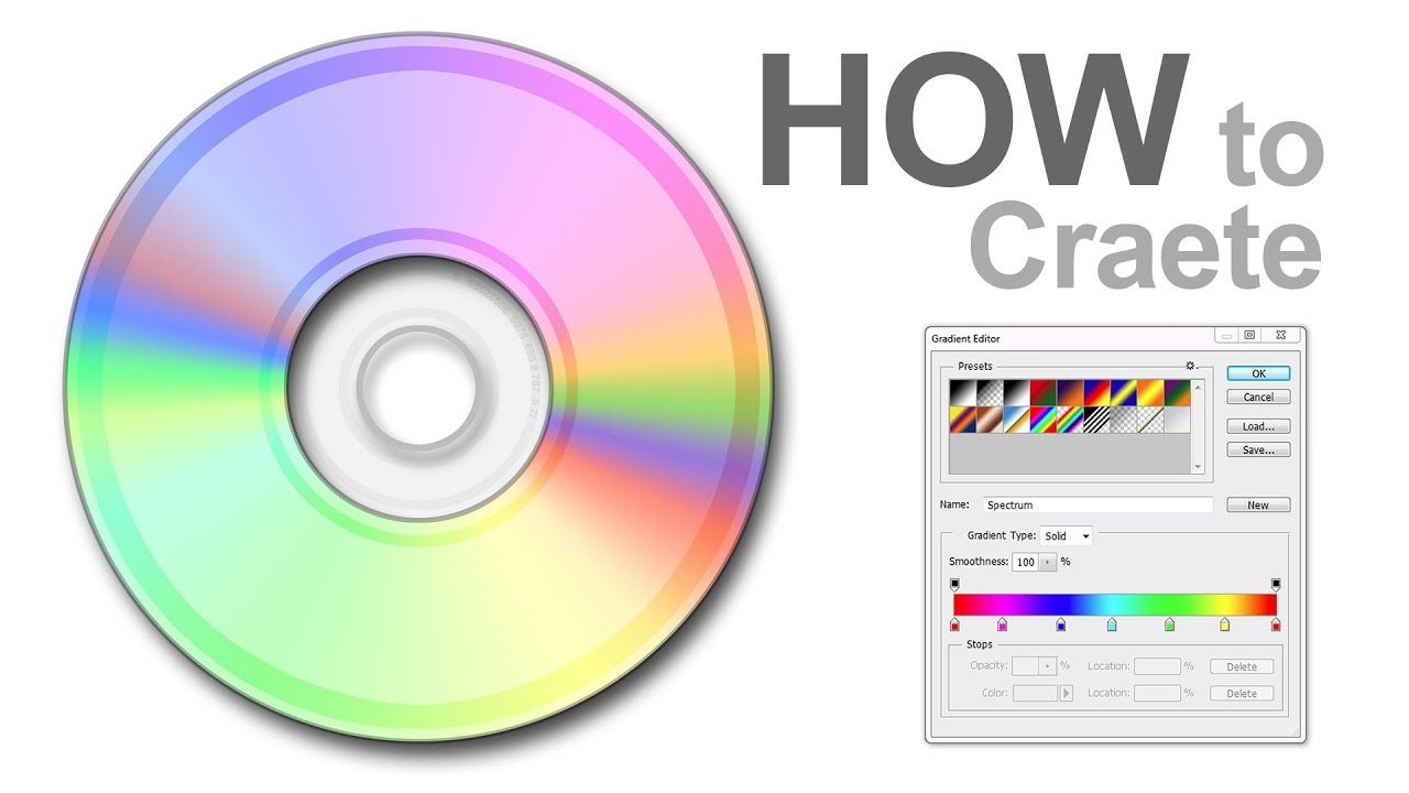 Photoshop dvd cover tutorial || Design with gradient || #photoshop #dvd #tutorial