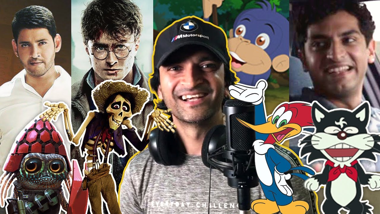 Meet the Man behind MANY voices – LIVE DUBBING Ft. Rajesh Kava