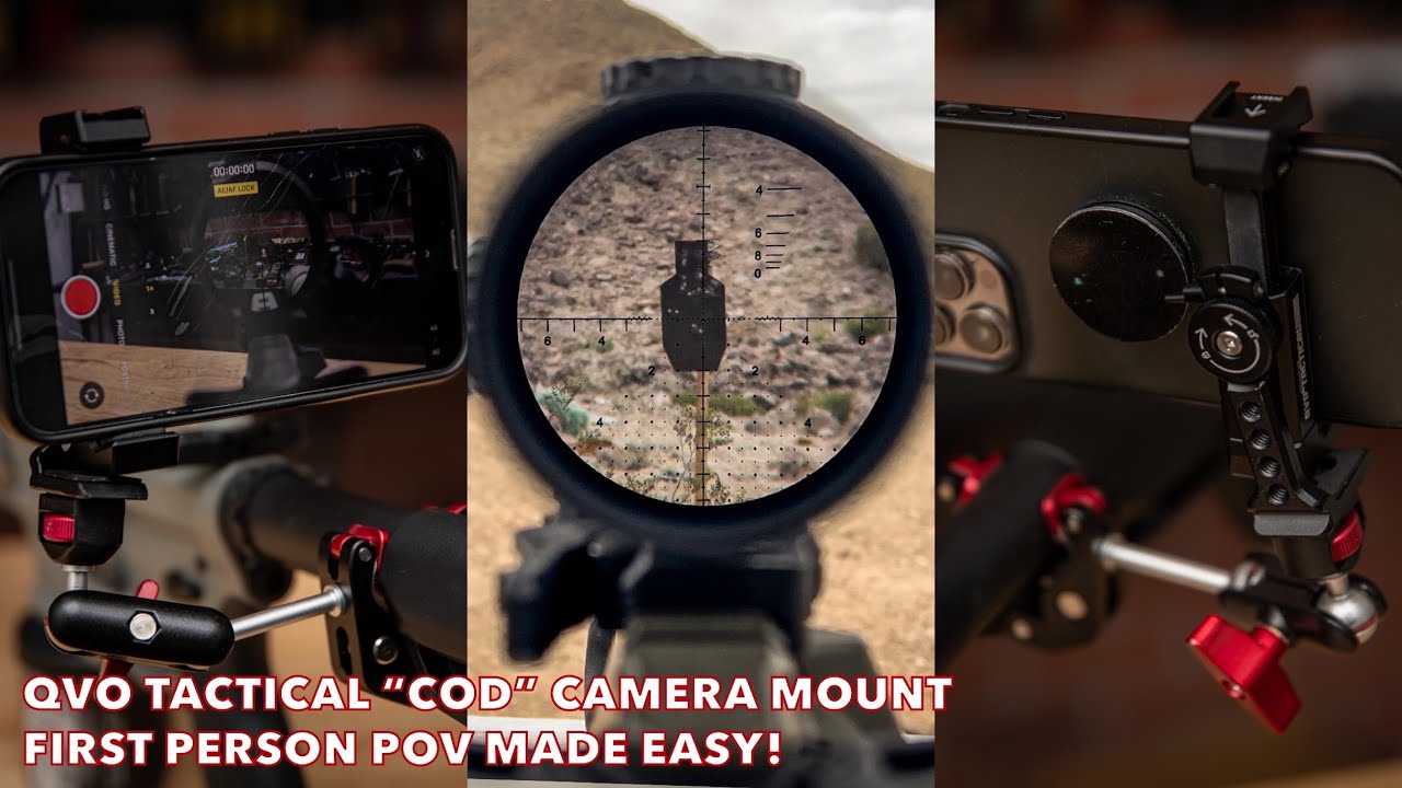 QVO Tactical &ldquo;COD&rdquo; Camera Mount! | First Person POV Made EASY!