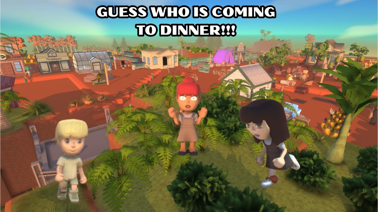 UGLY ISLAND - IT'S DINNER TIME AND WHO IS COMING HERE ON AVALON ISLAND - #DINKUM