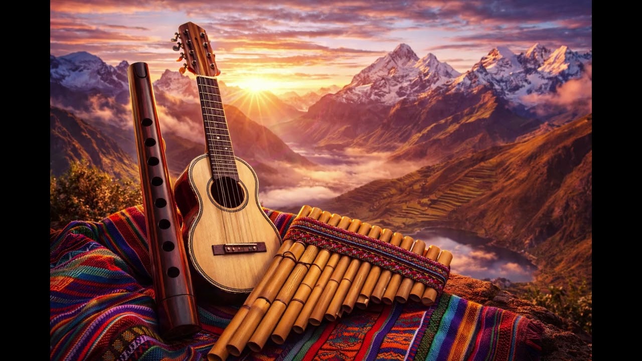 Relaxing Peruvian Andean Instrumental Music (1 HOUR) | Quena, Zampoña Pan Flute, Charango