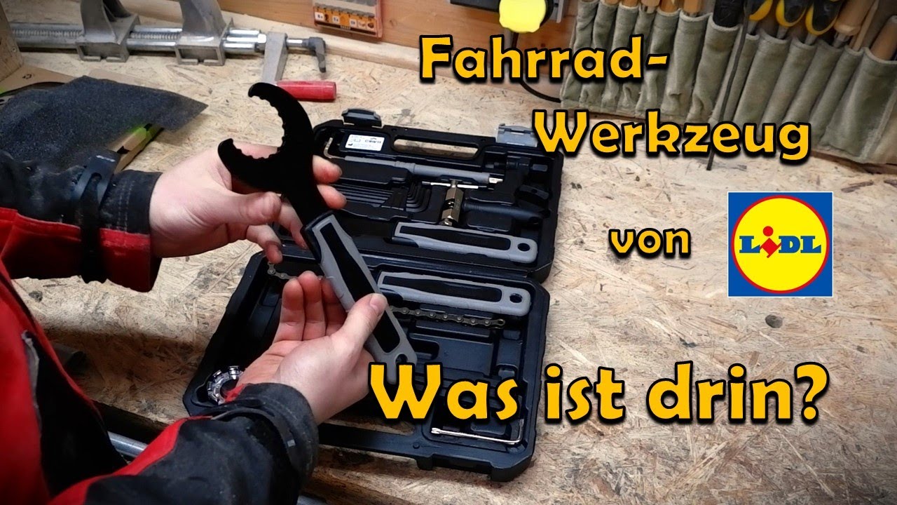 Fahrrad-Werkzeug von Lidl: Was ist drin?