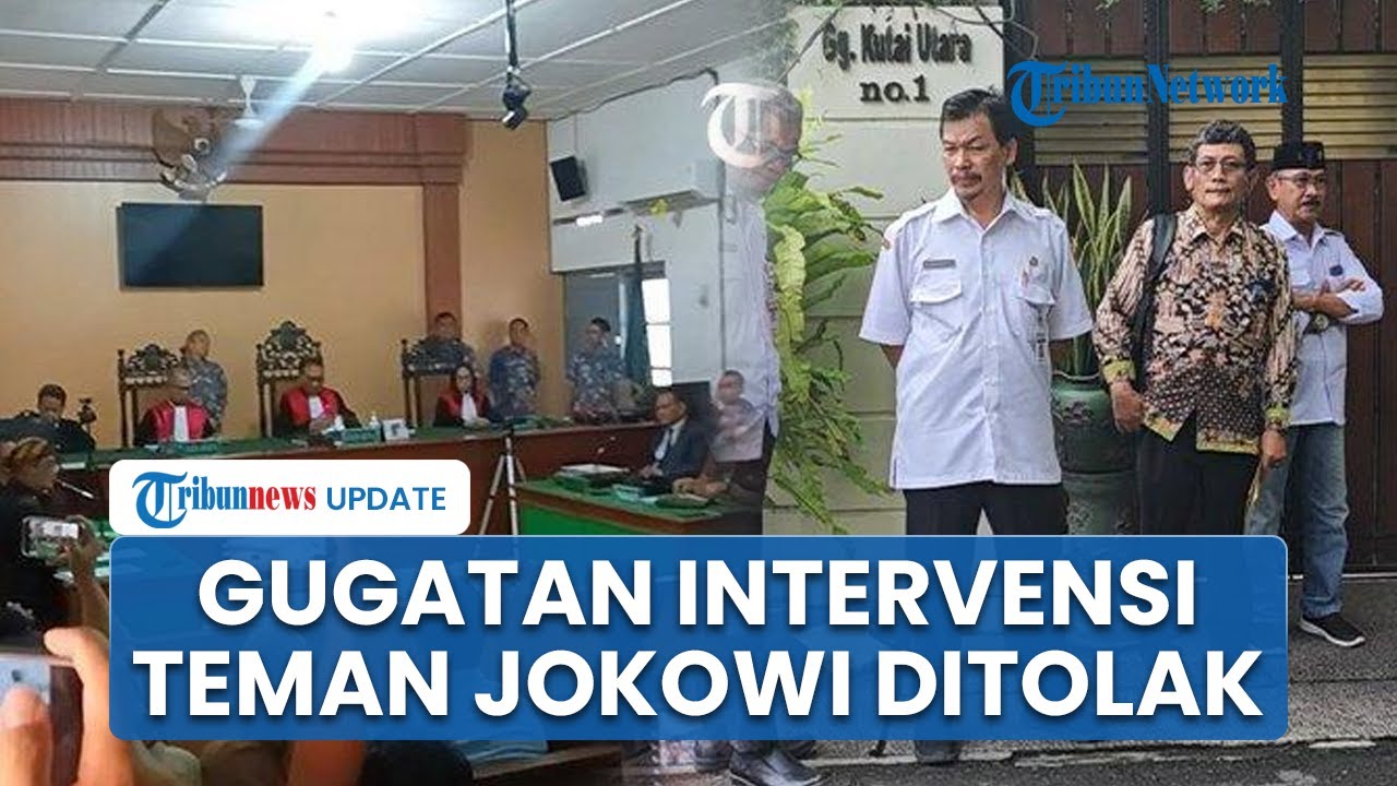 Gugatan Intervensi Teman SMA Jokowi Ditolak Hakim PN Solo, Bukti Ijazah Tak Bisa Bantah Tuduhan TPUA