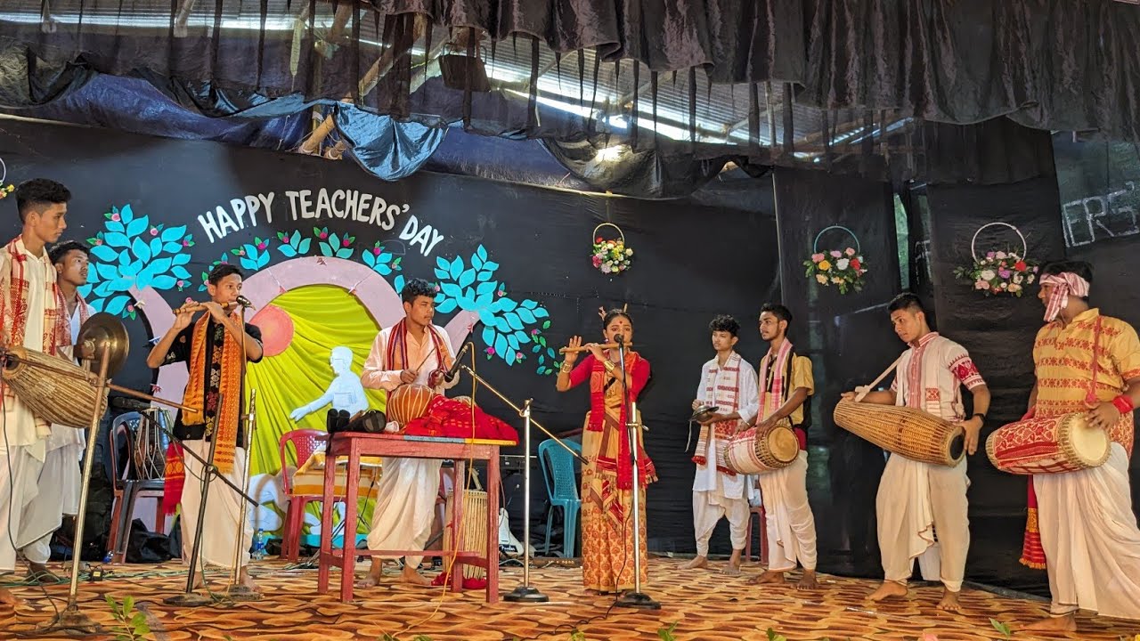 Folk Orchestra 🤍🔥| By students of PRAGJYOTIKA | Teacher’s Day 2023