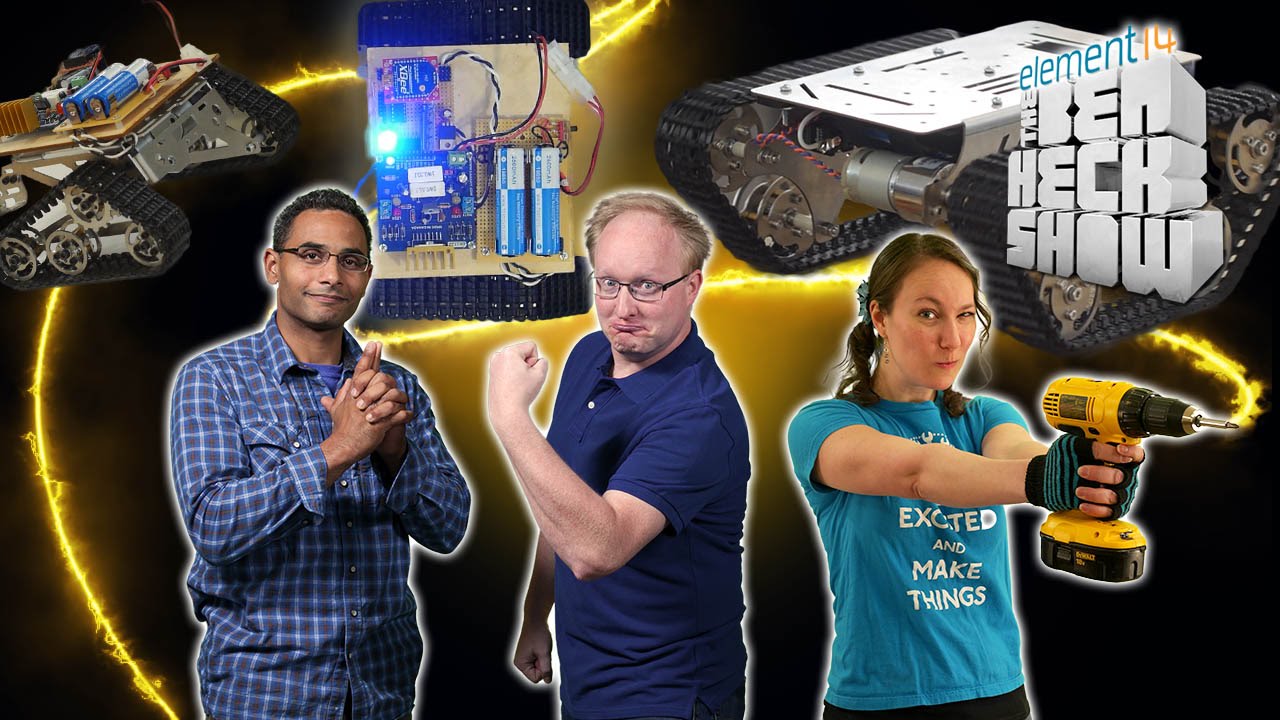 Ben Heck's Hackbot Wars Part 1: Assembly