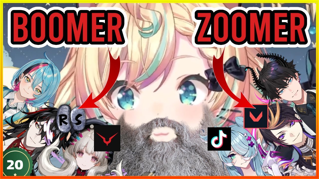 𝐌𝐢𝐥𝐥𝐢𝐞'𝐬 𝐀𝐠𝐞 𝐢𝐬 𝐒𝐡𝐨𝐰𝐢𝐧𝐠... | Who in NijiEN is Boomer/Zoomer?