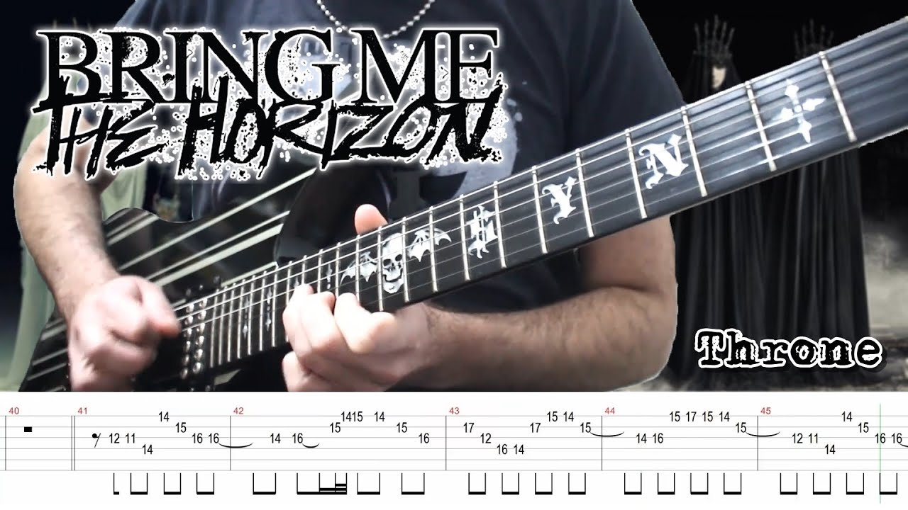Bring Me The Horizon - Throne (Guitar Cover + TABS)