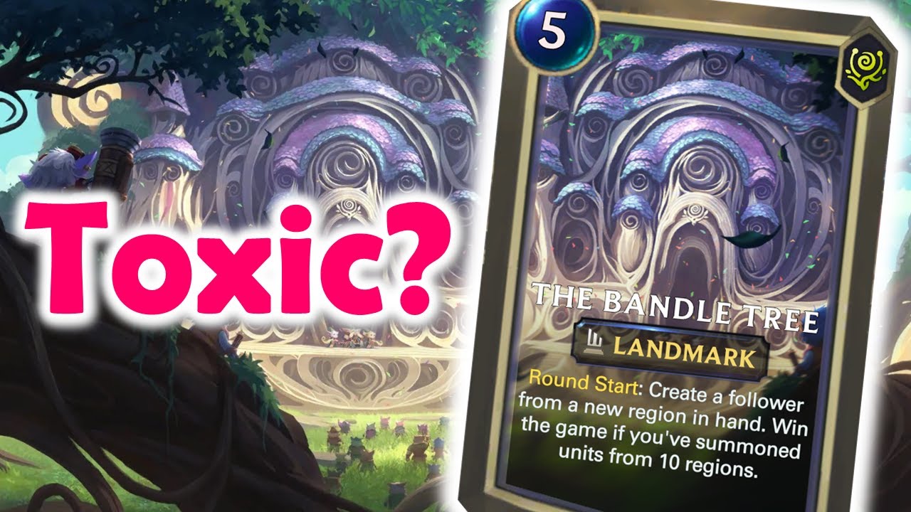 Is Bandle Tree The Most Toxic Deck Right Now?! | Bandle Tree Poppy Deck | Legends of Runeterra