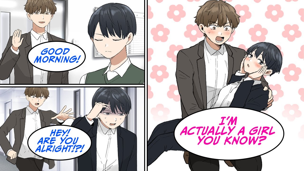 [Manga dub] I saved the handsome new employee who was always blunt with me and then... [RomCom]