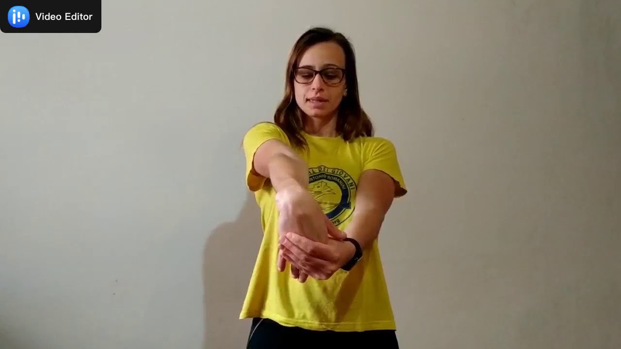 Stretching per i muscoli dell'avambraccio