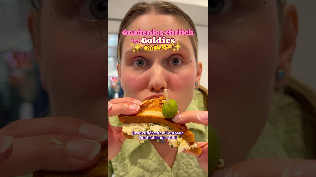 Angeblich bester Burger 🇩🇪 im Luxus Kaufhaus?! 😳 #food