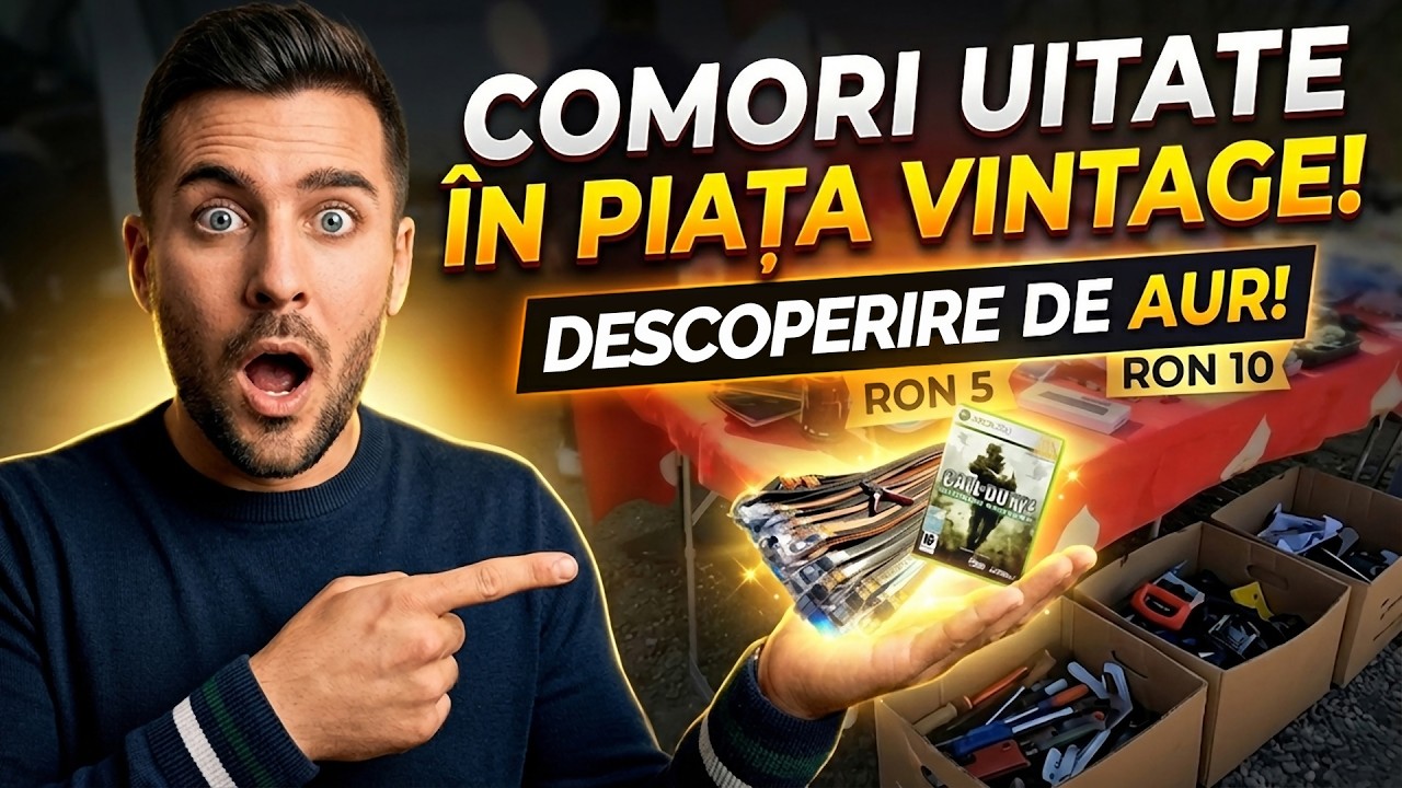 ULTIMUL CLIENT în Piața de Vechituri Caransebeș! Vânătoarea de comori în TÂRGUL DE VECHITURI!