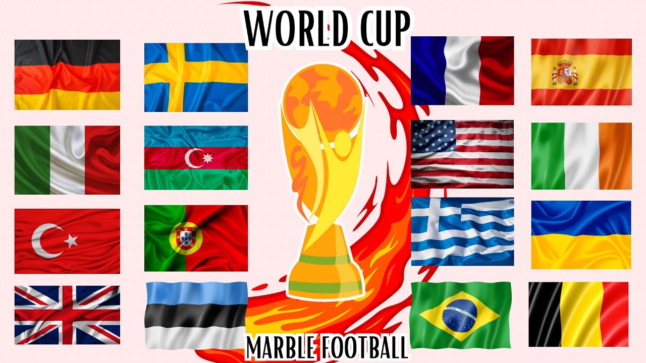 MARBLE FOOTBALL⚽️⚽️ WORLD CUP2🏆🏆🏟️