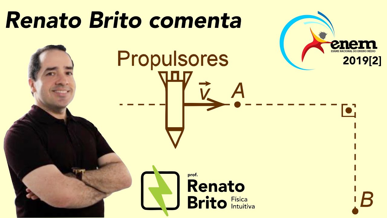 ENEM 2019 - 2a Aplicação - Um foguete viaja pelo espaço sideral com os propulsores desligados. (RB)